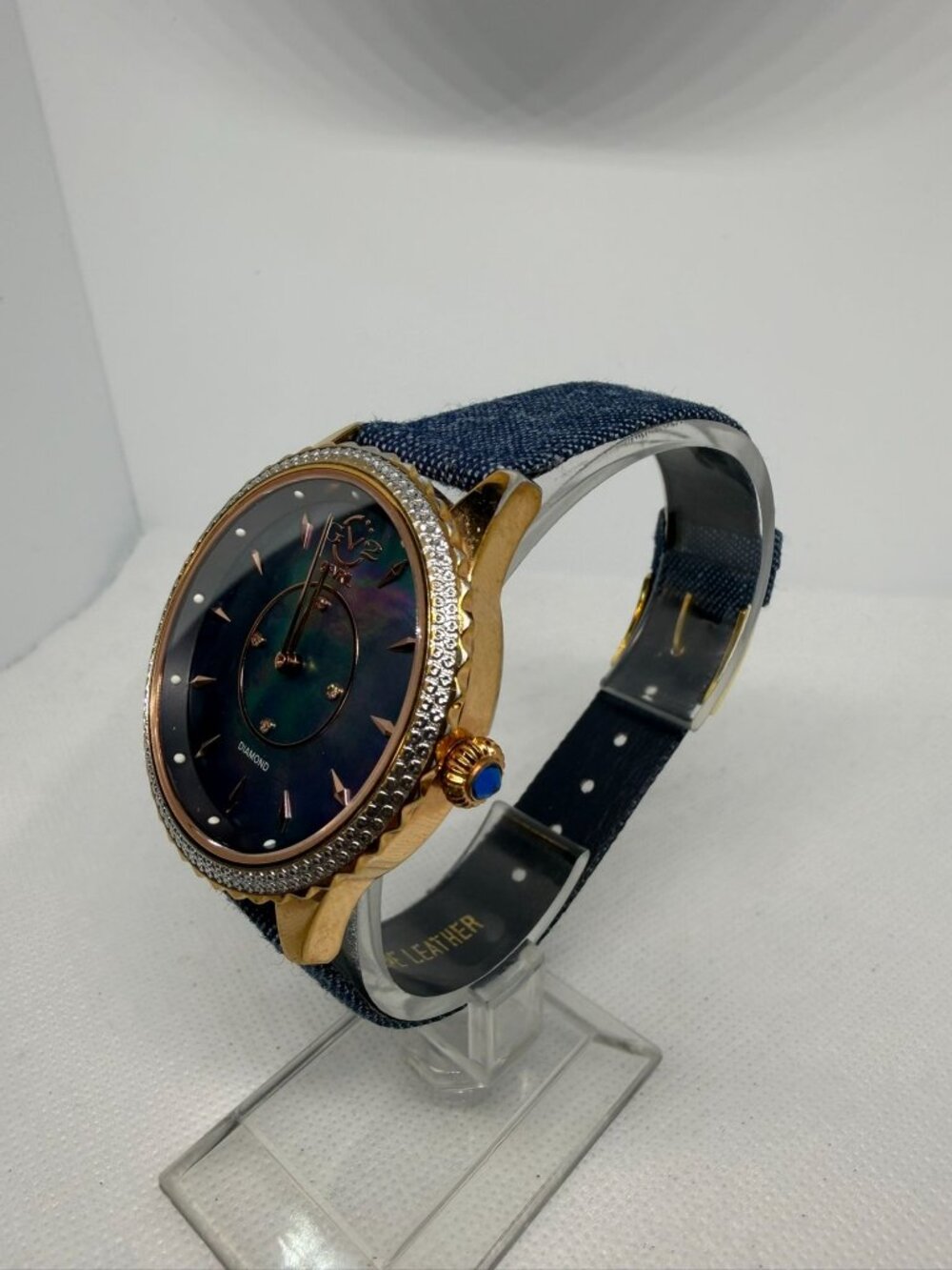 GV2 Gevril Siena 11705-425 Women's 38mm Rose Gold Diamond MOP #101/500 Watch - Picture 3 of 12